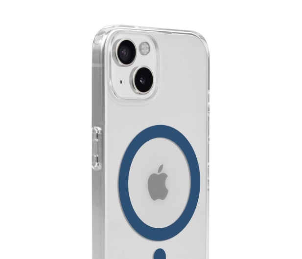 Holdit MagSafe Case iPhone 15/14/13 Denim Blue/Transparent - 1221230 - zdjęcie 3