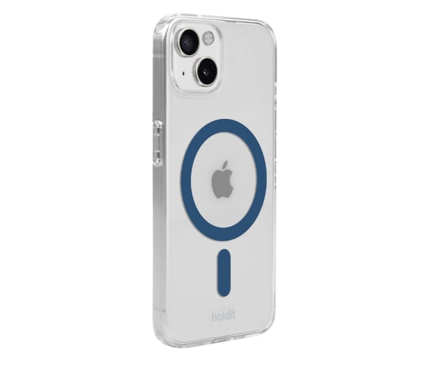 Holdit MagSafe Case iPhone 15/14/13 Denim Blue/Transparent - 1221230 - zdjęcie 2