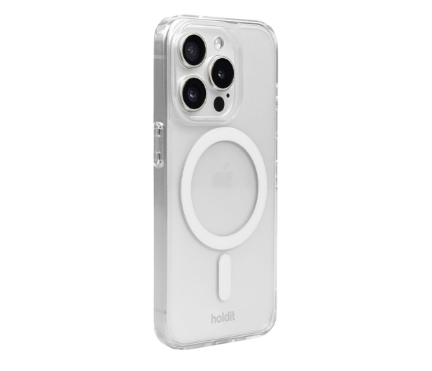 Holdit MagSafe Case iPhone 15 Pro White/Transparent - 1221238 - zdjęcie 2