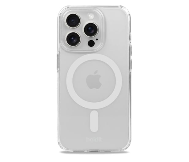 Holdit MagSafe Case iPhone 15 Pro Max White/Transparent - 1221240 - zdjęcie