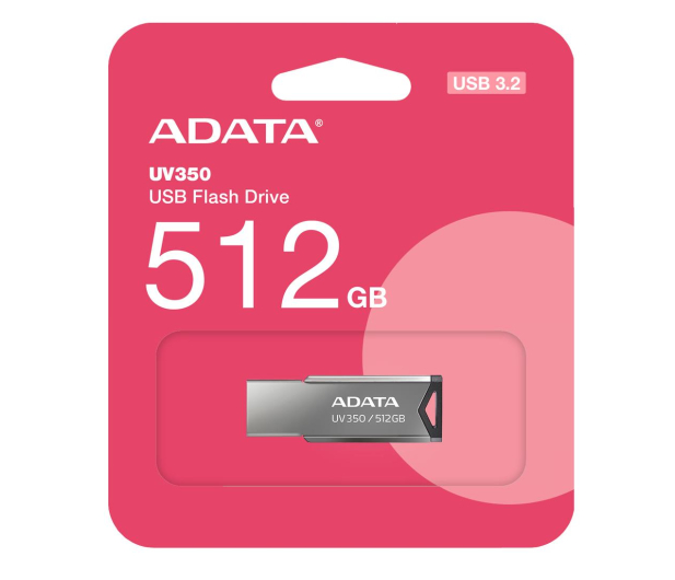 ADATA 512GB UV350 czarny (USB 3.1) - 1221604 - zdjęcie 3
