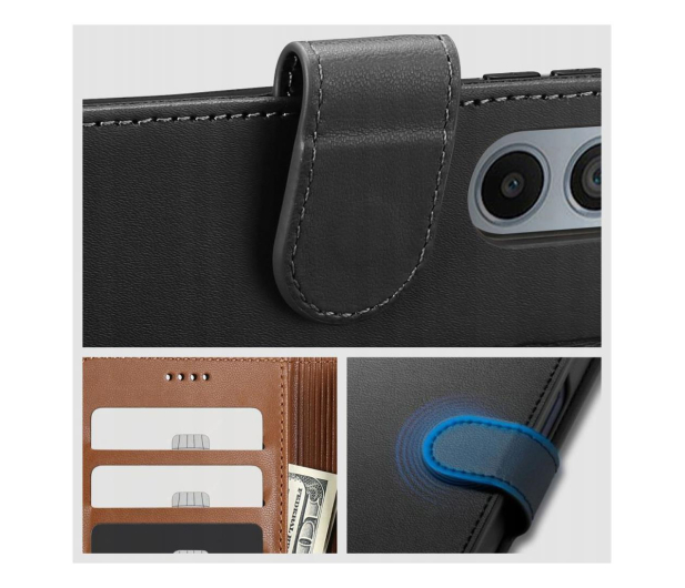 Tech-Protect Wallet do Samsung Galaxy A15 Black - 1222555 - zdjęcie 4