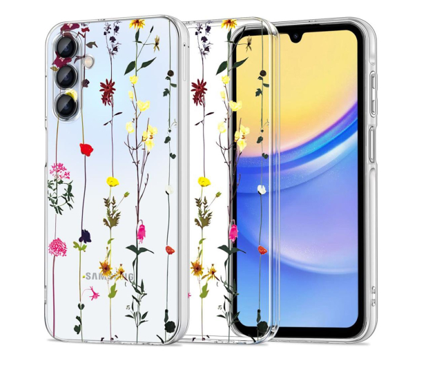 Tech-Protect Flexair+ do Samsung Galaxy A15 Garden Floral - 1222565 - zdjęcie