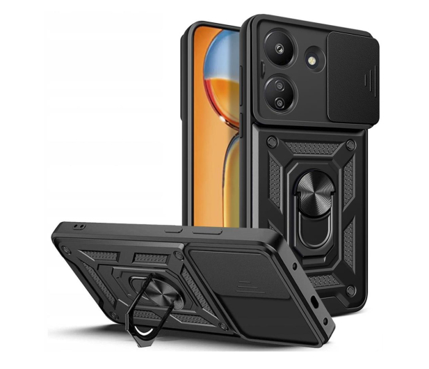 Tech-Protect CamShield Pro do Xiaomi POCO C65 / Xiaomi Redmi 13C black - 1219172 - zdjęcie