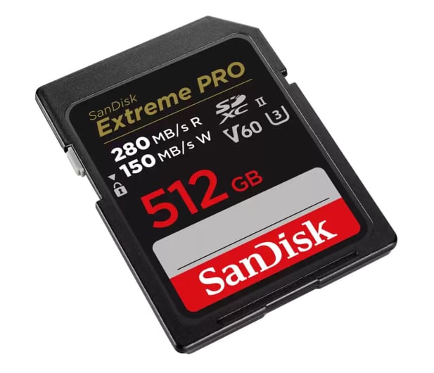 SanDisk 512GB SDXC Extreme PRO 280MB/s V60 UHS-II - 1212739 - zdjęcie 2