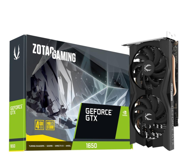 Zotac GeForce GTX 1650 Gaming 4GB GDDR6 - 1211879 - zdjęcie