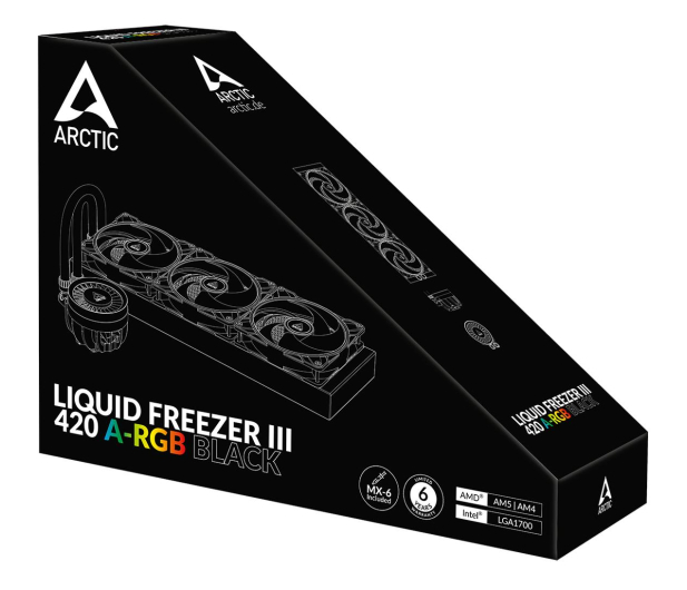 Arctic Liquid Freezer III ARGB 420 3x140mm - 1224978 - zdjęcie 5