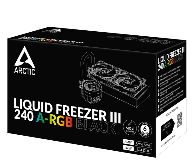 Arctic Liquid Freezer III ARGB 240 2x120mm - 1224972 - zdjęcie 6