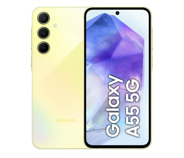 Samsung Galaxy A55 5G 8/128GB 120Hz 25W Żółty - 1226581 - zdjęcie