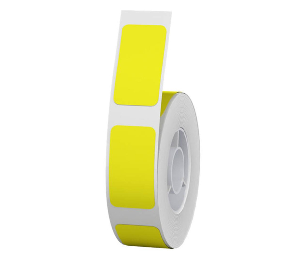 NIIMBOT Etykiety termiczne naklejki 10x25 mm, 240 szt żółte - 1226475 - zdjęcie