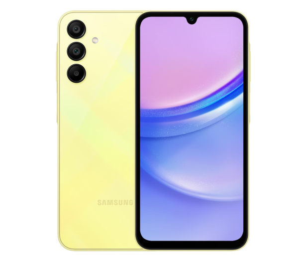Samsung Galaxy A15 4/128GB Żółty - 1219679 - zdjęcie 4