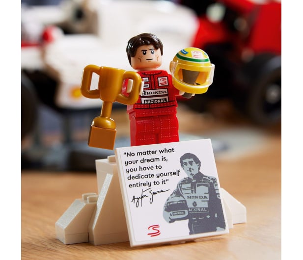 LEGO Icons 10330 McLaren MP4/4 i Ayrton Senna - 1220577 - zdjęcie 9