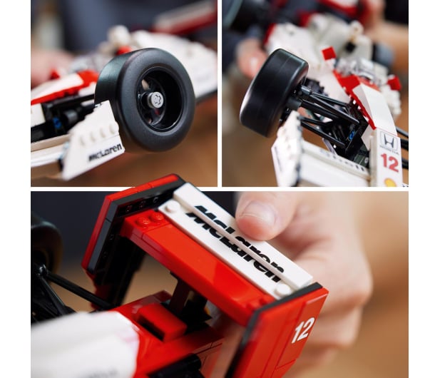 LEGO Icons 10330 McLaren MP4/4 i Ayrton Senna - 1220577 - zdjęcie 5