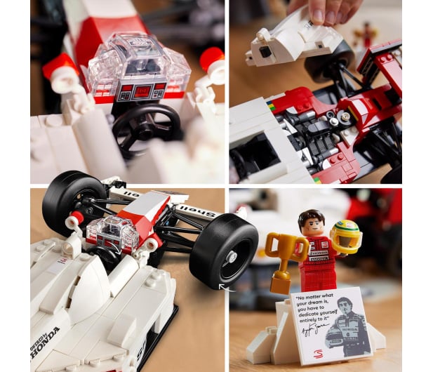 LEGO Icons 10330 McLaren MP4/4 i Ayrton Senna - 1220577 - zdjęcie 6