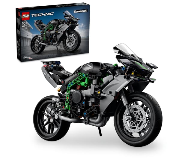 LEGO Technic 42170 Motocykl Kawasaki Ninja H2R - 1220584 - zdjęcie 2