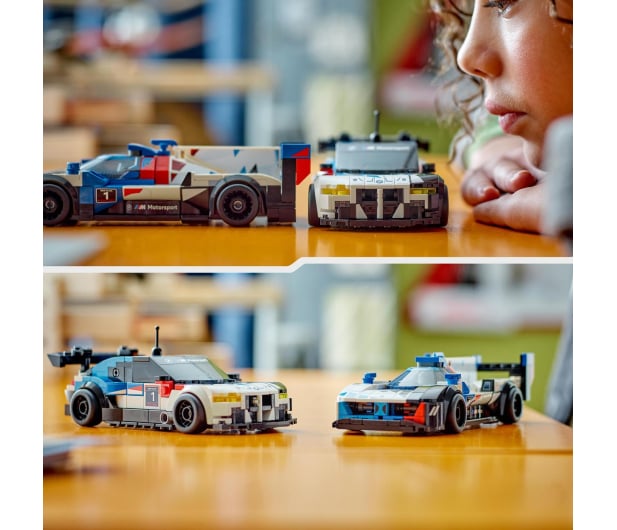 LEGO Speed Champions 76922 Samochody BMW M4 GT3 & BMW M Hybrid V8 - 1220618 - zdjęcie 6