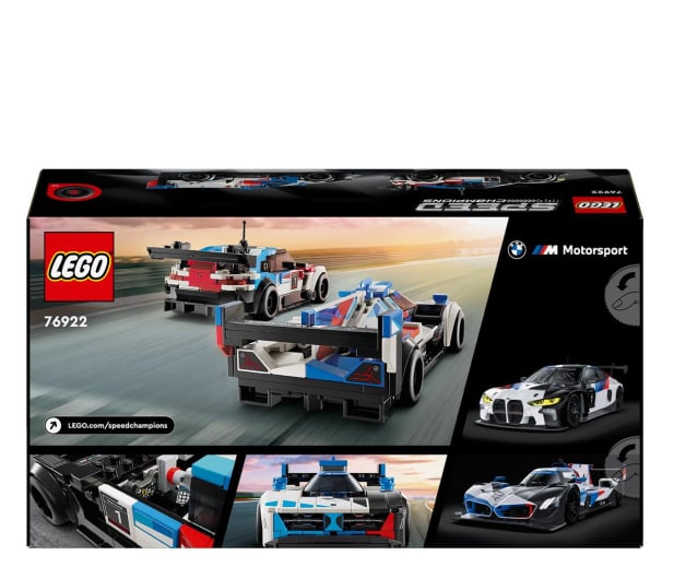LEGO Speed Champions 76922 Samochody BMW M4 GT3 & BMW M Hybrid V8 - 1220618 - zdjęcie 8