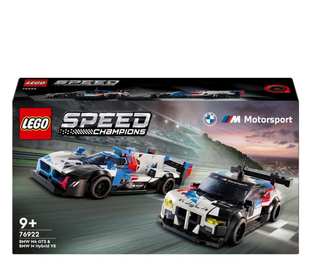 LEGO Speed Champions 76922 Samochody BMW M4 GT3 & BMW M Hybrid V8 - 1220618 - zdjęcie