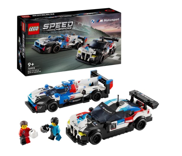 LEGO Speed Champions 76922 Samochody BMW M4 GT3 & BMW M Hybrid V8 - 1220618 - zdjęcie 2