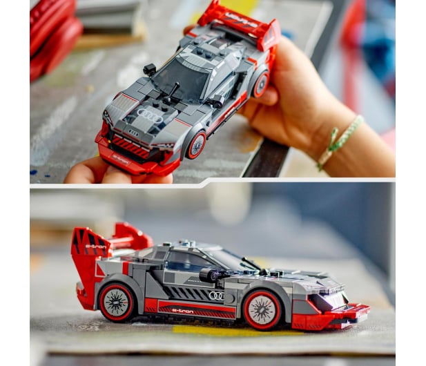 LEGO Speed Champions 76921 Wyścigowe Audi S1 E-tron Quattro - 1220617 - zdjęcie 6