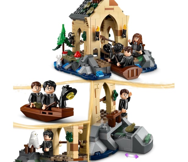 LEGO Harry Potter 76426 Dom na wodzie przy Hogwarcie™ - 1220607 - zdjęcie 3