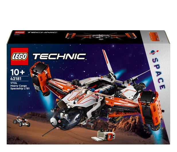 LEGO Technic 42181 Transportowy statek kosmiczny VTOL LT81 - 1220590 - zdjęcie