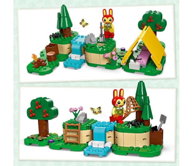 LEGO Animal Crossing 77047 Zabawy na świeżym powietrzu Bunnie - 1220621 - zdjęcie 3