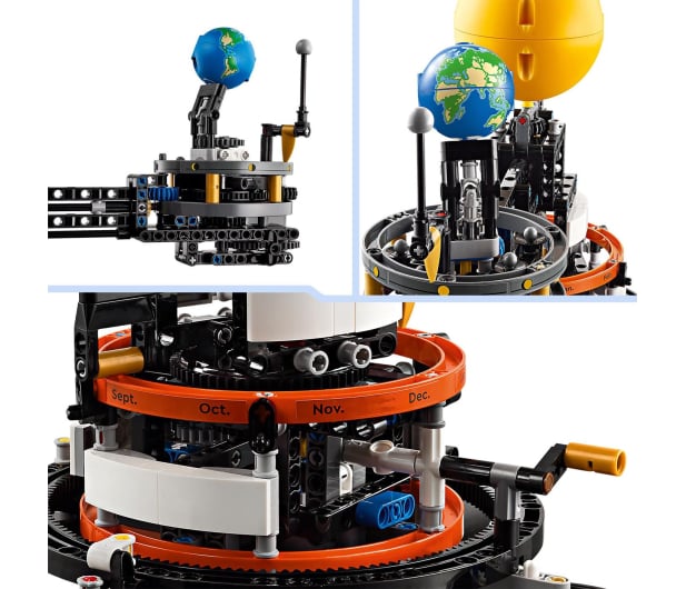 LEGO Technic 42179 Planeta Ziemia i Księżyc na orbicie - 1220588 - zdjęcie 4