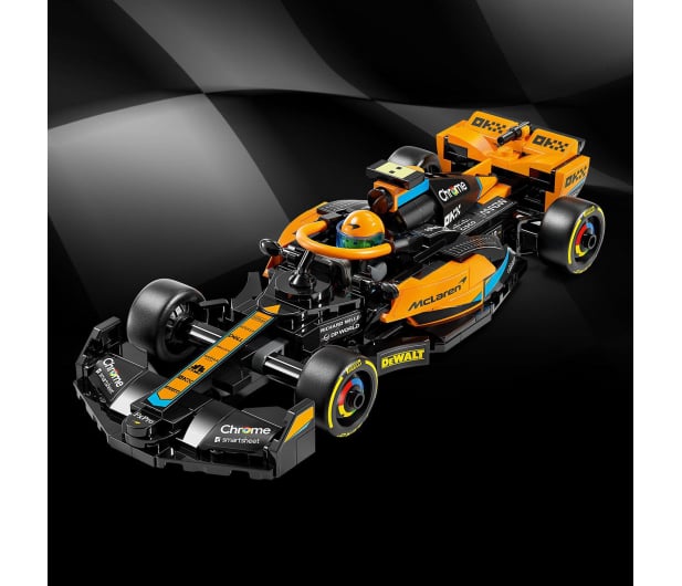 LEGO Speed Champions 76919 Samochód wyścigowy McLaren F1 2023 - 1220615 - zdjęcie 9