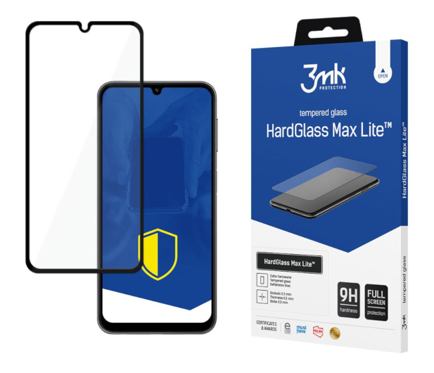 3mk HardGlass Max Lite do Samsung Galaxy A25 5G - 1219113 - zdjęcie