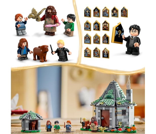 LEGO Harry Potter 76428 Chatka Hagrida: niespodziewana wizyta - 1220608 - zdjęcie 4