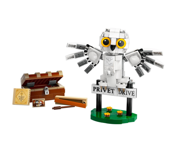 LEGO Harry Potter 76425 Hedwiga™ z wizytą na ul. Privet Drive 4 - 1220619 - zdjęcie 6