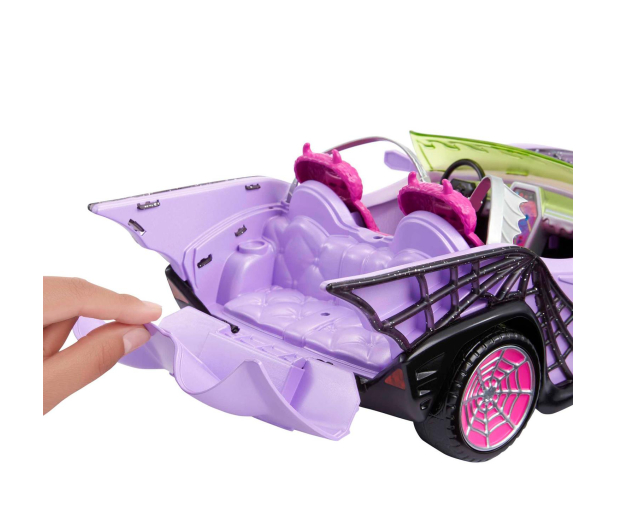 Mattel Monster High Fioletowy kabriolet - 1221099 - zdjęcie 4