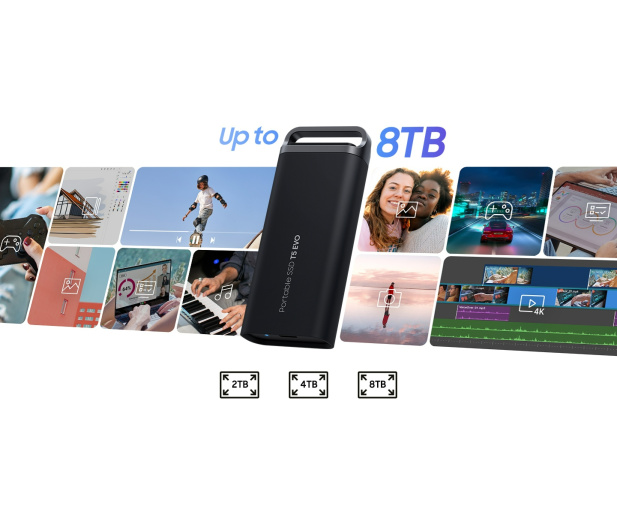 Samsung Portable SSD T5 EVO 4TB USB 3.2 Gen 1 typ C - 1202031 - zdjęcie 8