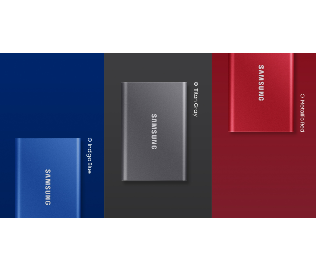 Samsung Portable SSD T7 1TB USB 3.2 Gen. 2 Czerwony - 562889 - zdjęcie 12