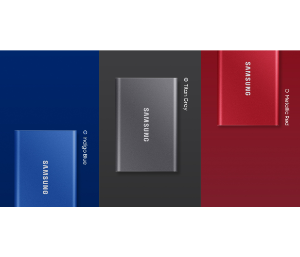 Samsung Portable SSD T7 2TB USB 3.2 Gen. 2 Czerwony - 562891 - zdjęcie 9
