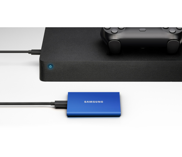 Samsung Portable SSD T7 500GB USB 3.2 Gen. 2 Niebieski - 562872 - zdjęcie 11