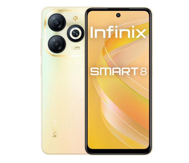Infinix Smart 8 3/64GB Shiny Gold 90Hz - 1217506 - zdjęcie