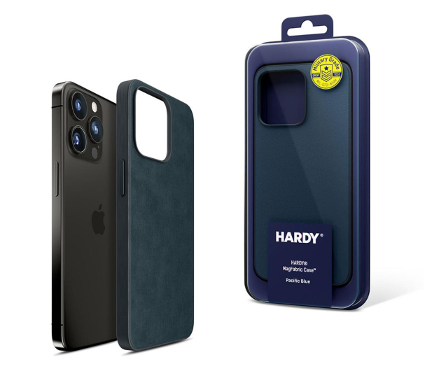 3mk HARDY MagFabric Case do iPhone 15 Pro Max pacific - 1227938 - zdjęcie