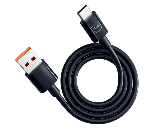 3mk Hyper Cable A to C 1.2m 5A Black - 1228074 - zdjęcie