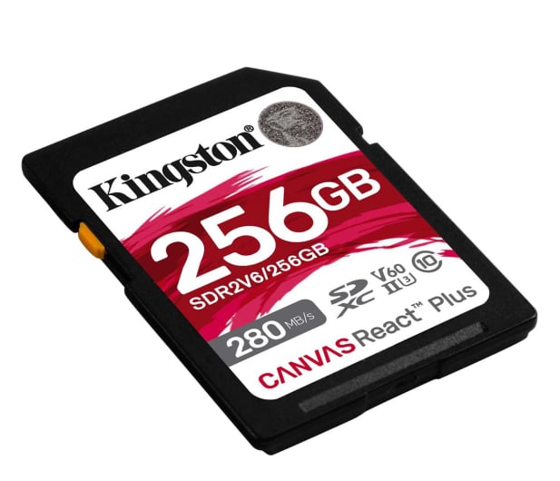 Kingston 256GB SDXC Canvas React Plus UHS-II V60 4K - 1230567 - zdjęcie 2