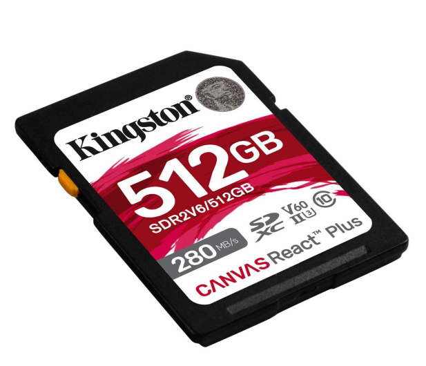 Kingston 512GB SDXC Canvas React Plus UHS-II V60 4K - 1230571 - zdjęcie 2