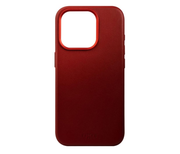 FIXED MagLeather do iPhone 15 Pro Max czerwony - 1227986 - zdjęcie