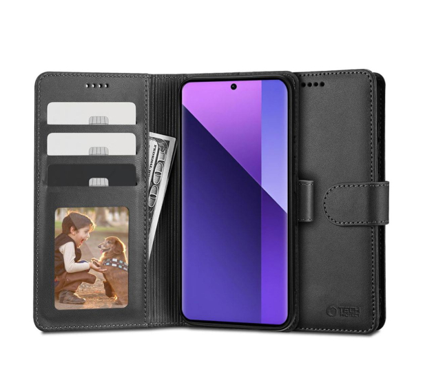 Tech-Protect Wallet do Xiaomi Redmi Note 13 Pro+ 5G black - 1228032 - zdjęcie