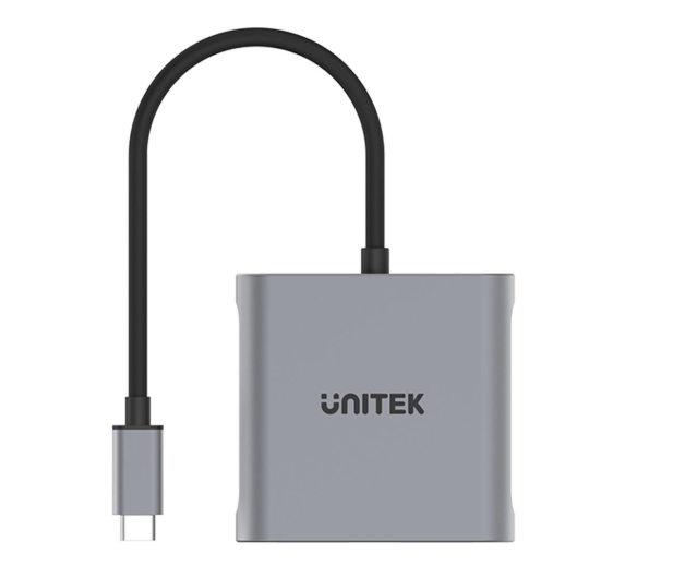Unitek Adapter USB-C - 2x DP 1.4 8K/60Hz - 1230426 - zdjęcie 2