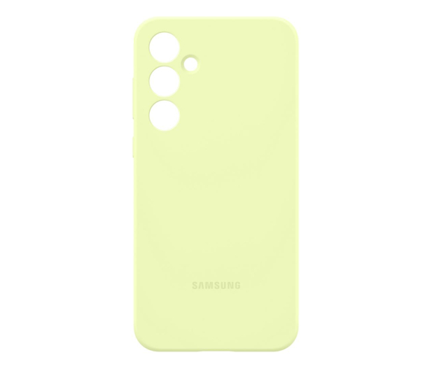 Samsung  Silicone Case do Galaxy A55 limonkowe - 1229568 - zdjęcie