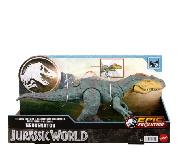 Mattel Jurassic World Gigantyczny tropiciel Neovenator - 1230477 - zdjęcie 2