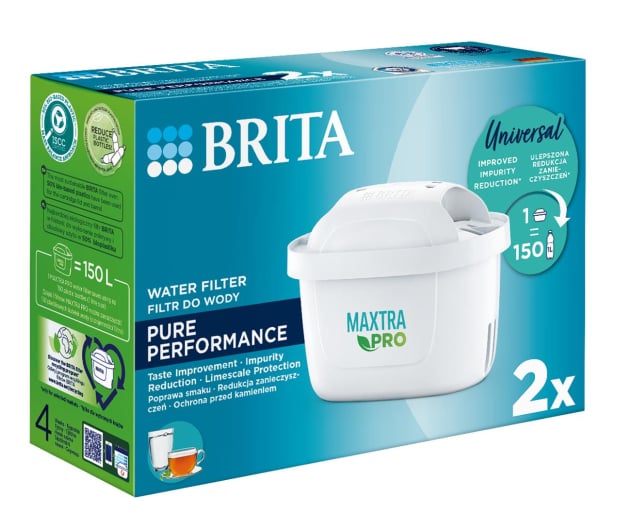 Brita Wkład filtrujący MAXTRA PRO Pure Performance 2 szt. - 1230592 - zdjęcie 5