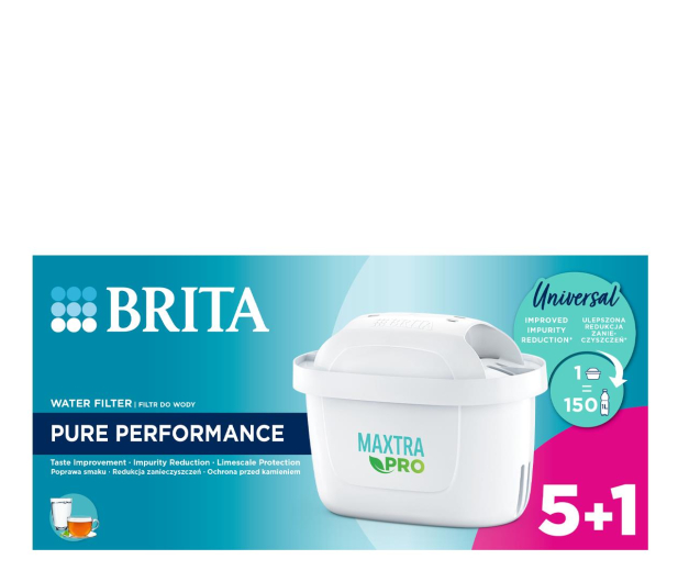 Brita Wkład filtrujący MAXTRA PRO Pure Performance 5+1 (6 szt.) - 1230606 - zdjęcie 5