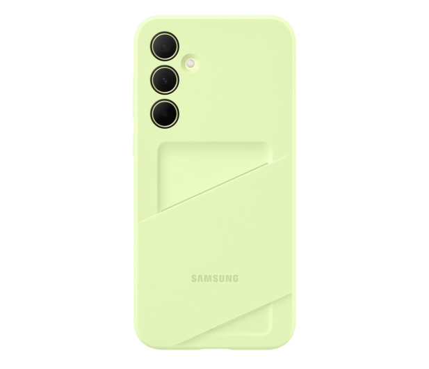 Samsung Card Slot Case do Galaxy A35 limonkowe - 1229591 - zdjęcie 4